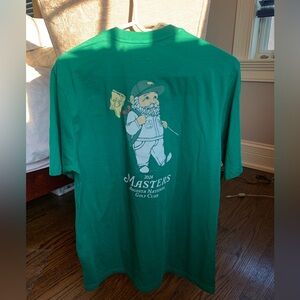 Masters Golf 2024 Green Gnome T-shirt L